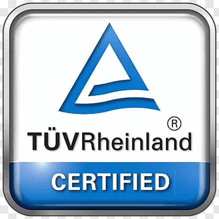 ISO 9001:2015 certification under TUV Rheinland