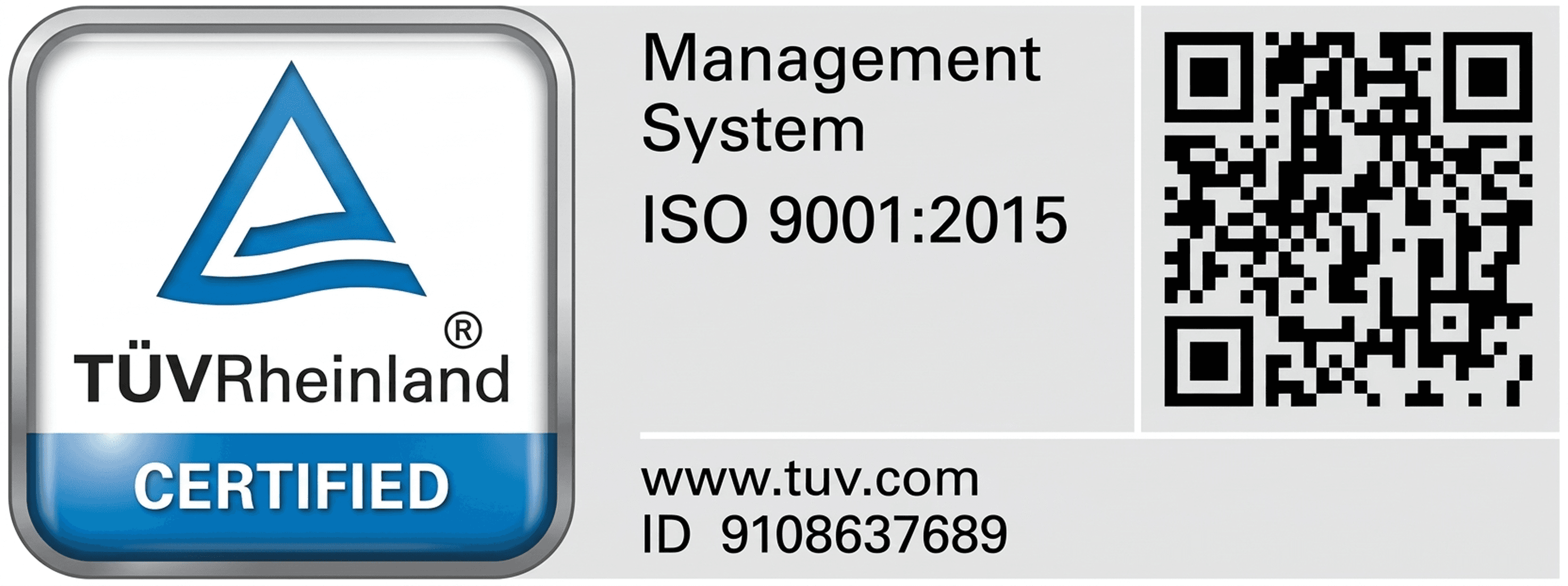 ISO 9001:2015 Certified
